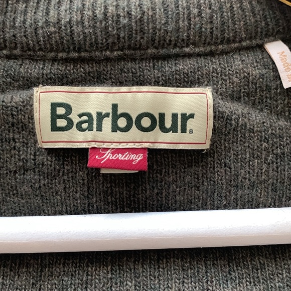 Beautiful olive green Barbour wool jacket. - Picture 5 of 8
